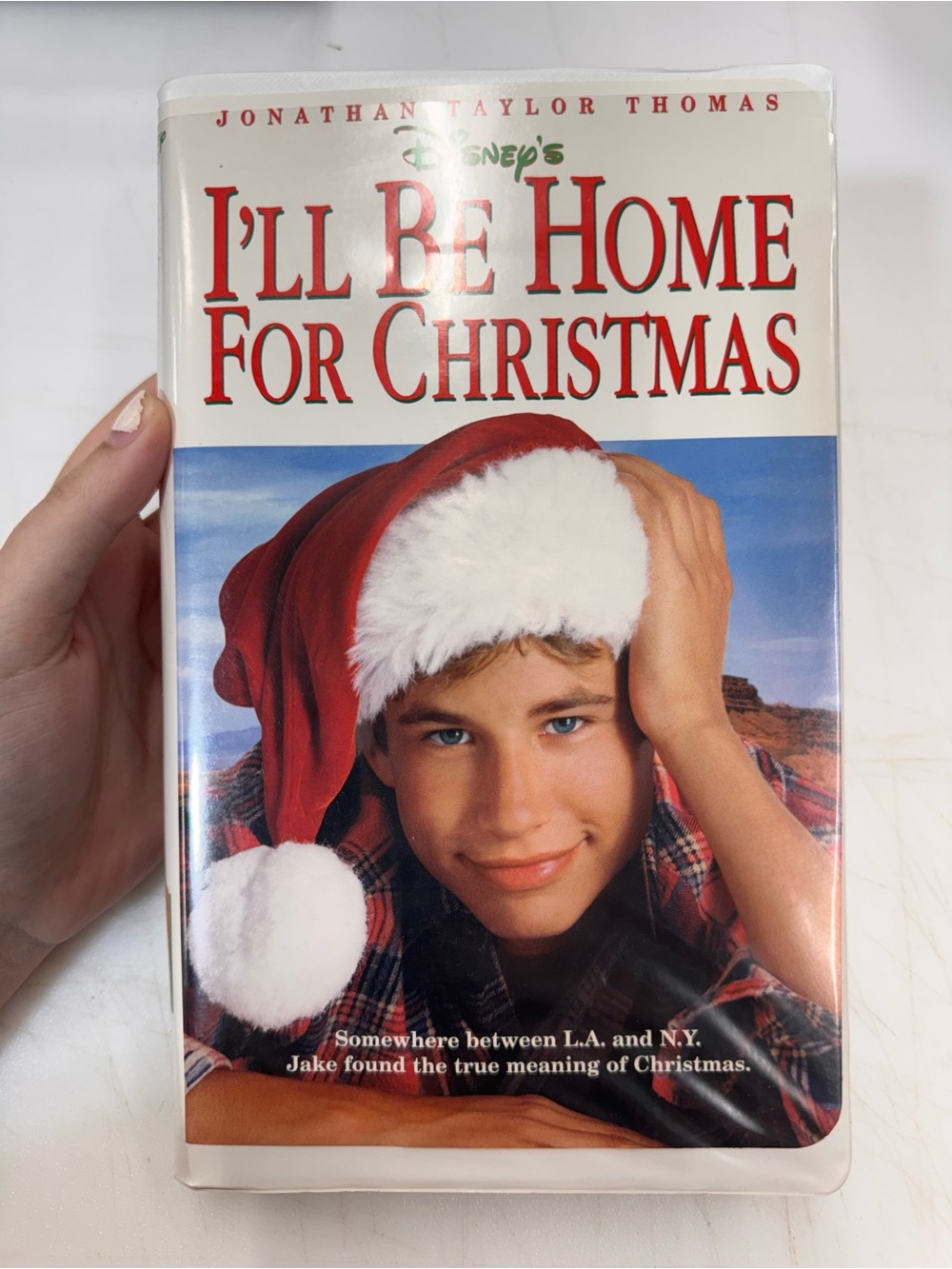 Disney's I'll Be Home For Christmas VHS 1999 Clamshell Untested